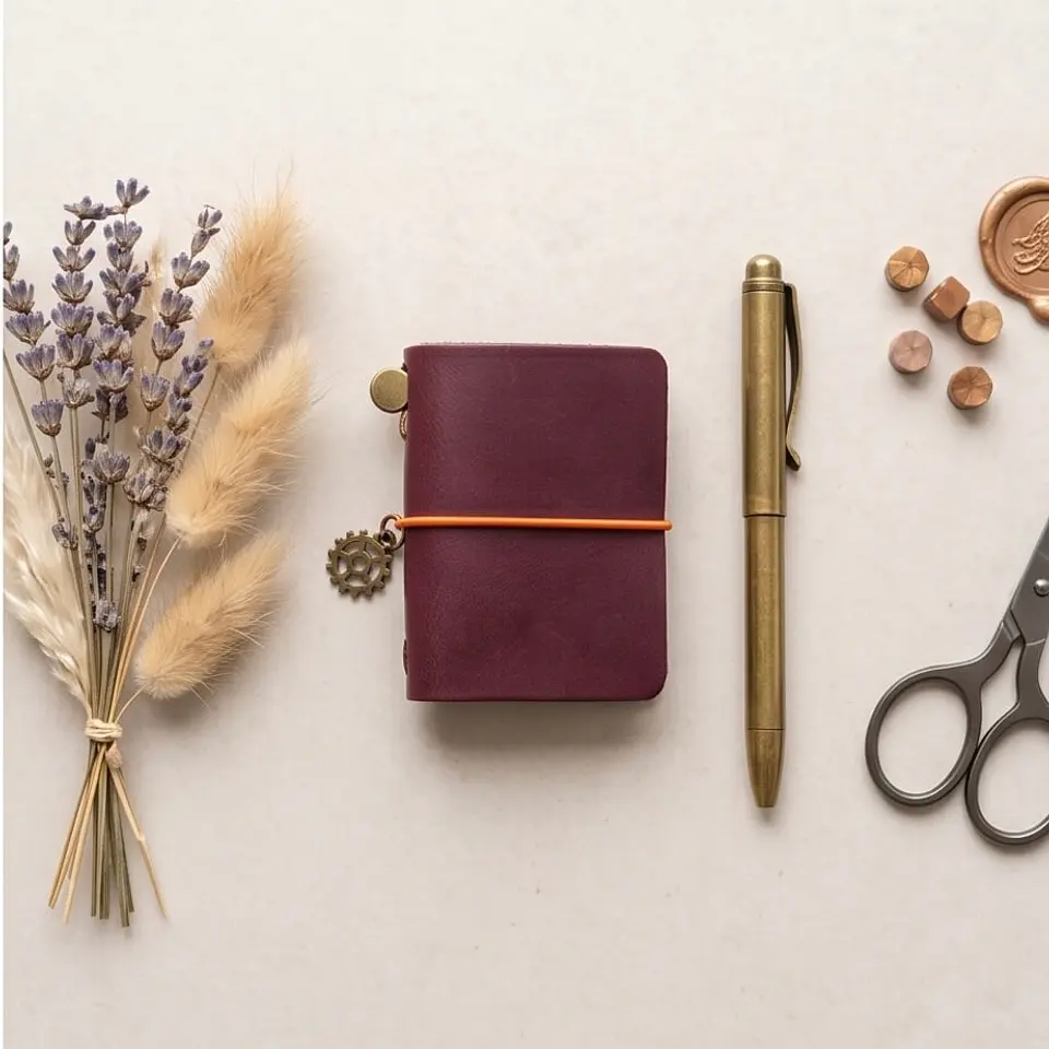 Cuaderno Viajero Bohemian Style XS - Berry 7