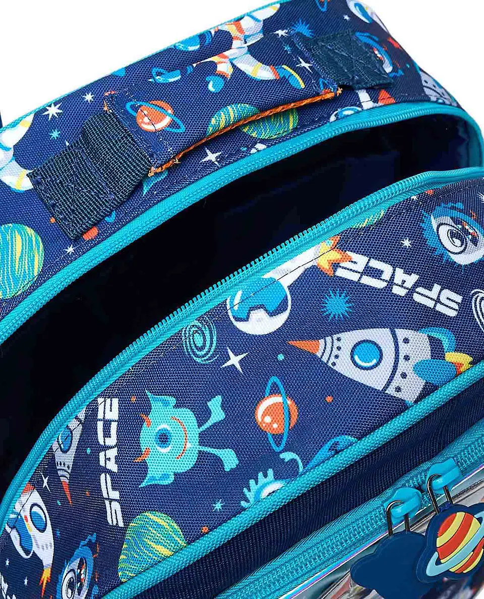 Mochila con Ruedas + Lonchera Térmica 7