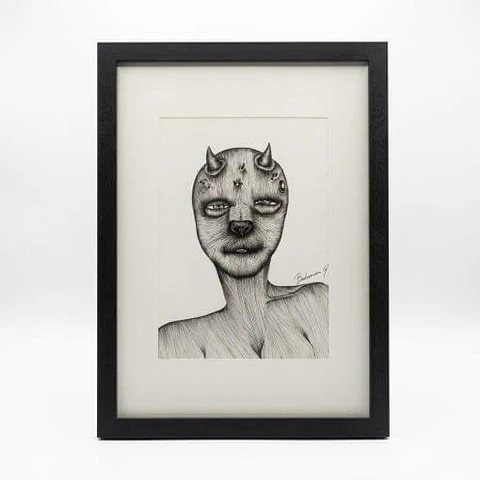 Rostro Mal Tejido - 14 x 21 cm