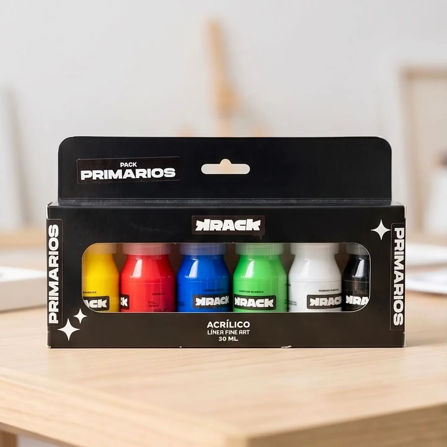 Set de 6 acrílicos Krack 30ml 1