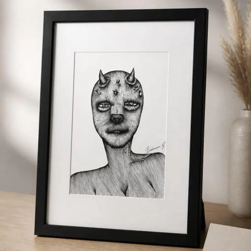 Rostro Mal Tejido - 14 x 21 cm 3