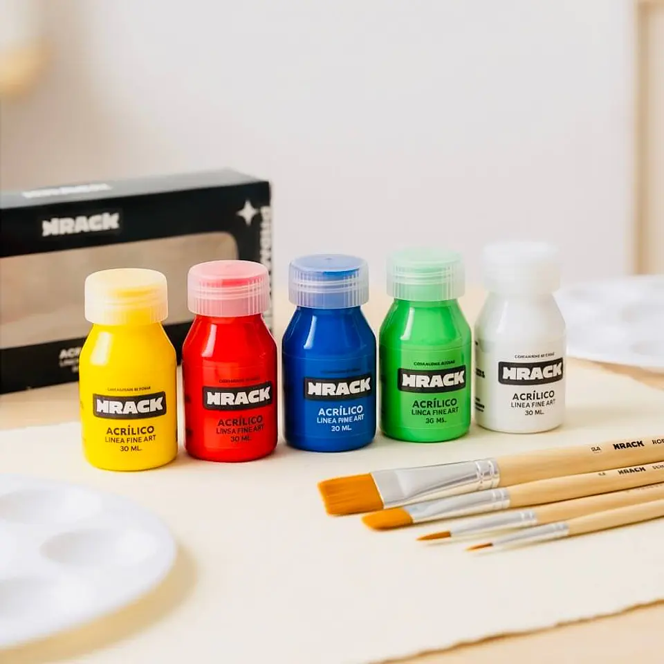 Set de 6 acrílicos Krack 30ml 2