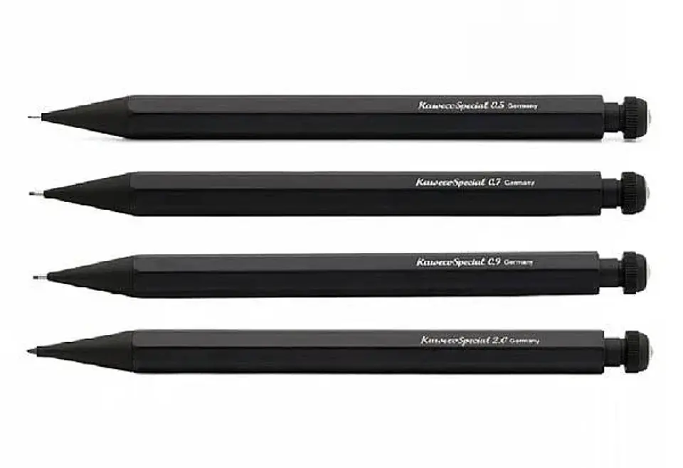 Lápiz Portamina Kaweco Special 0.5 Mm Aluminio Negro 3