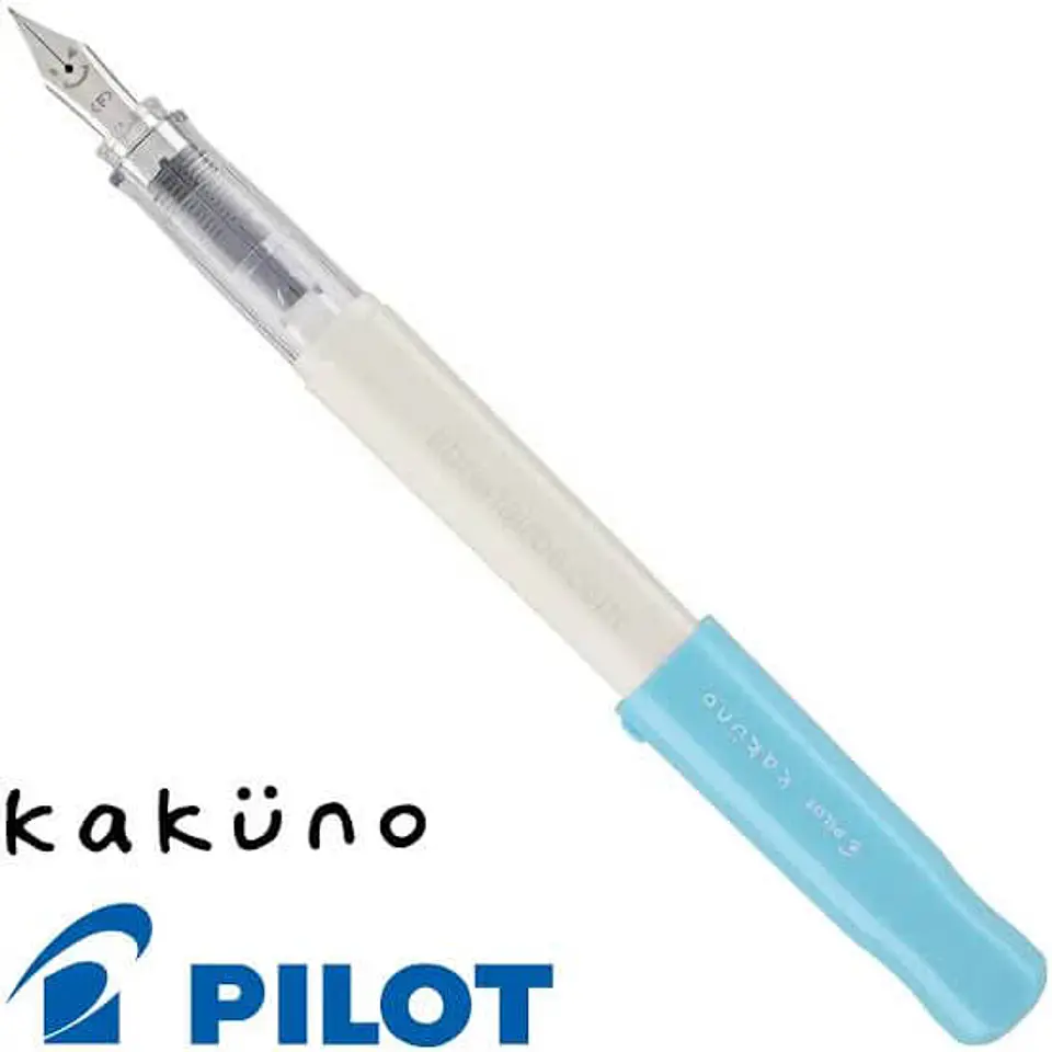 PLUMA FUENTE PILOT KAKÜNO – CELESTE PASTEL – F 3