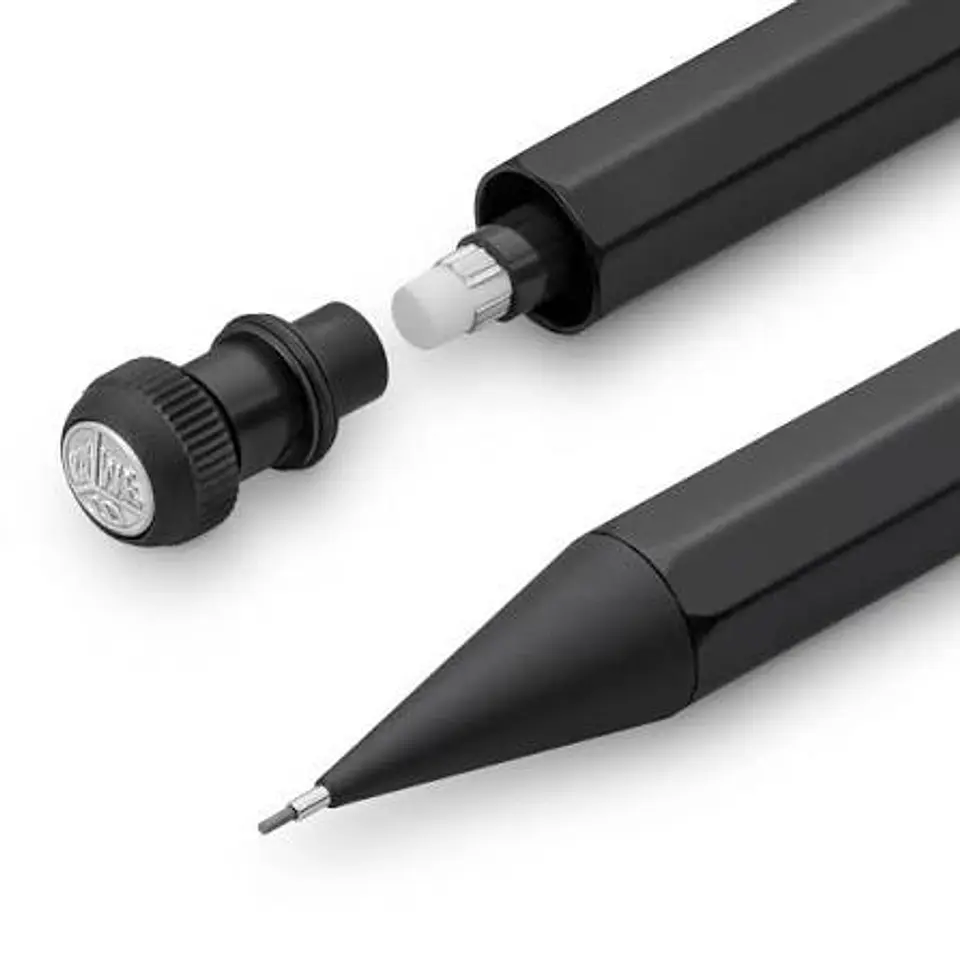 Lápiz Portamina Kaweco Special 0.5 Mm Aluminio Negro 7