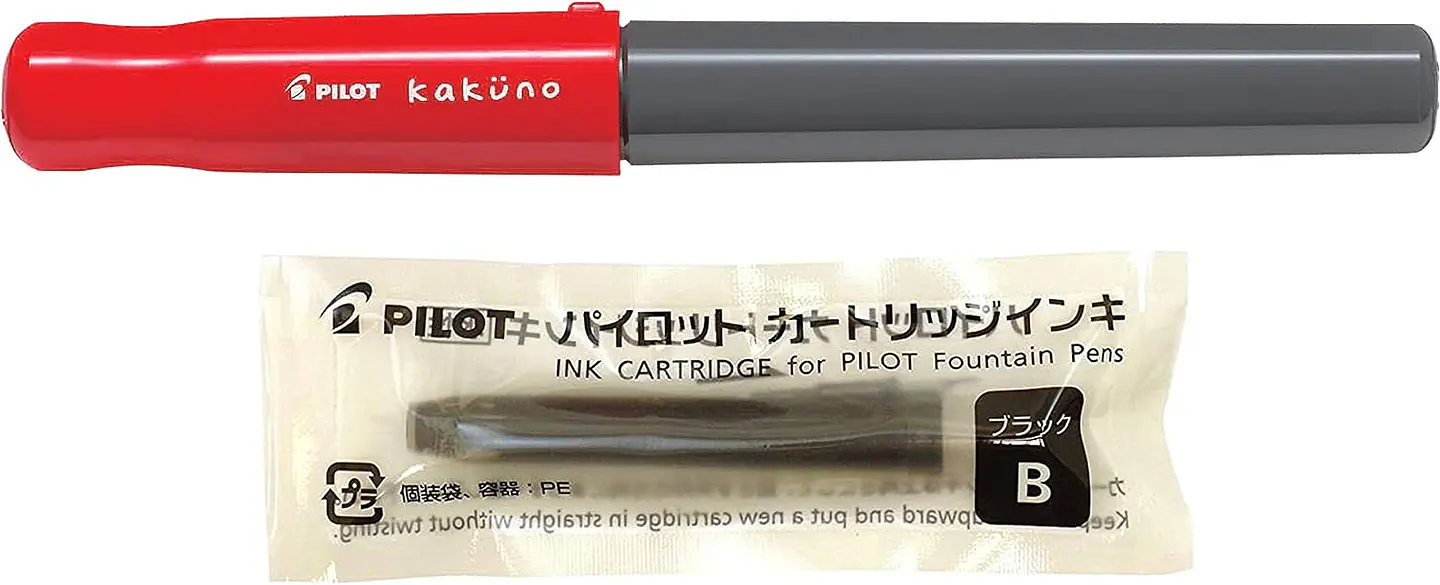 PLUMA FUENTE PILOT KAKÜNO – ROJO – F 3
