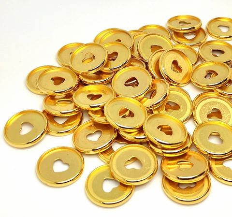 DISCOS- DORADOS 23MM