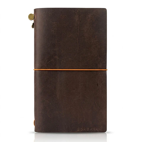 Bohemian Notebook L- Midori- Café Tostado