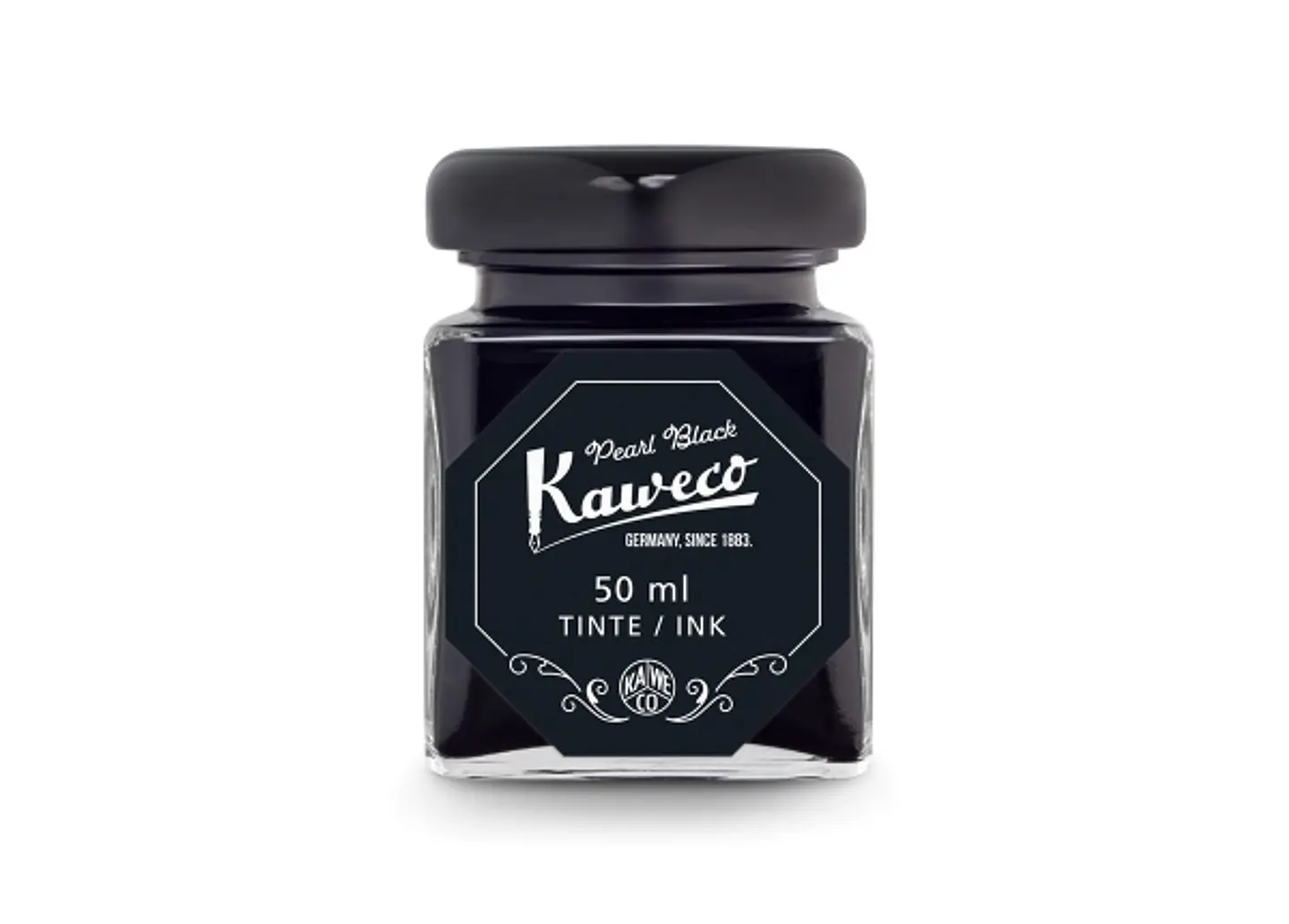 KAWECO- Tinta Vidrio PERLA NEGRO - 50 ml 1