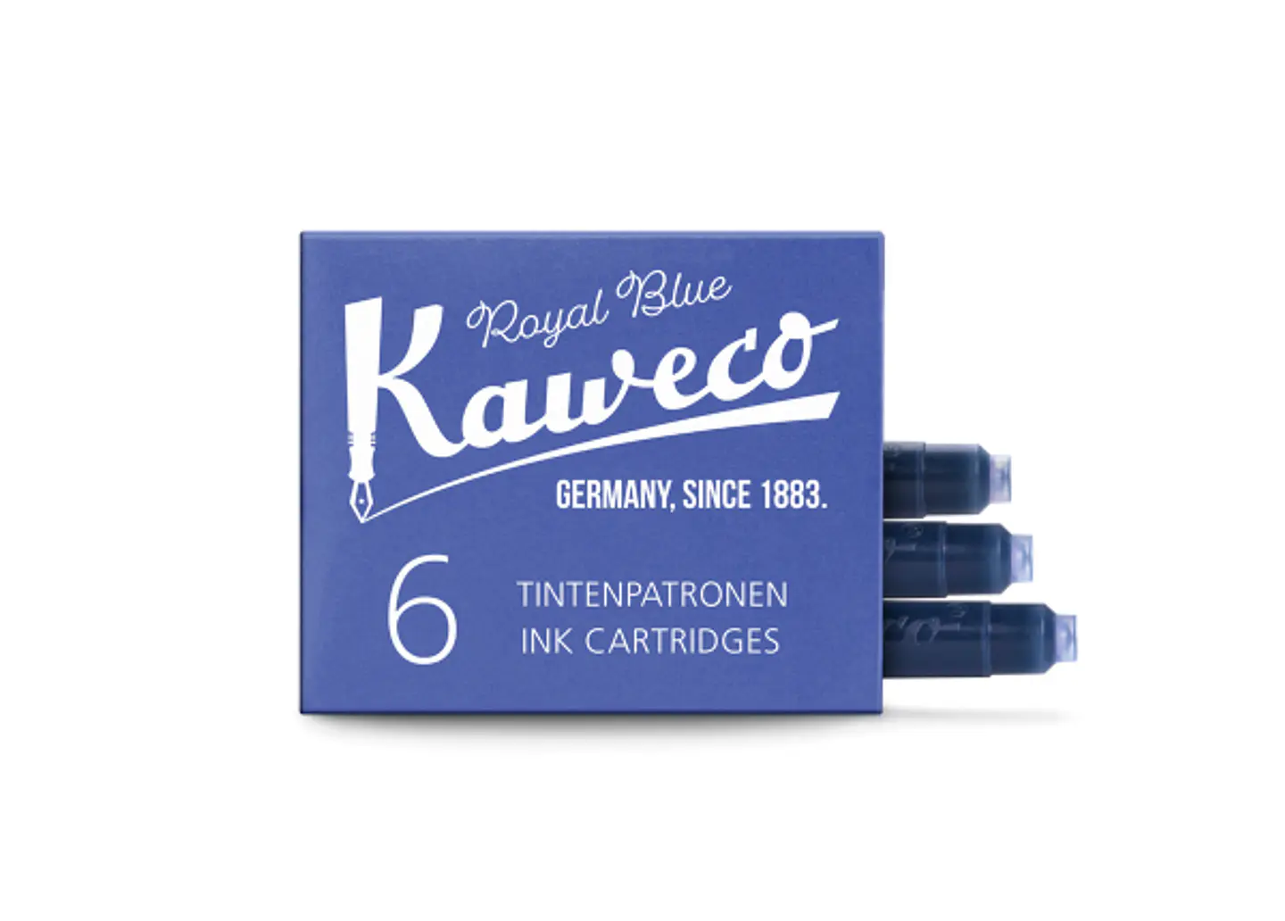Cartuchos de tinta Kaweco Royal Blue 6pzs 1