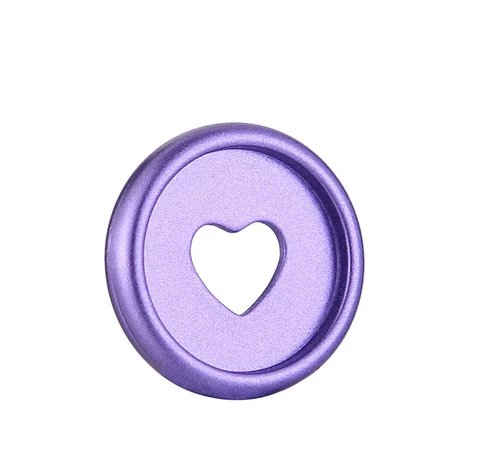 DISCOS- MORADO METALIZADO 28MM