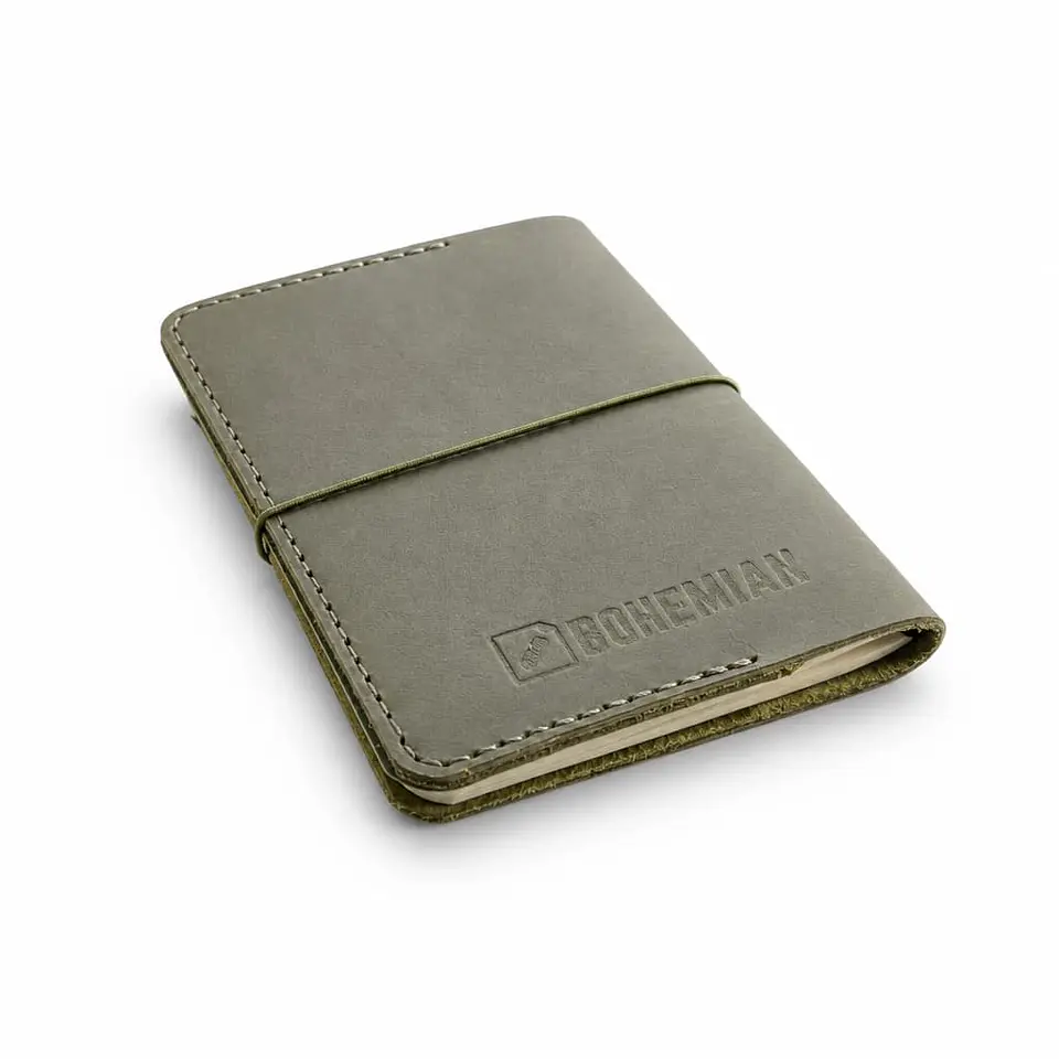Bohemian Notebook- Portadocumentos-Verde Oliva 4