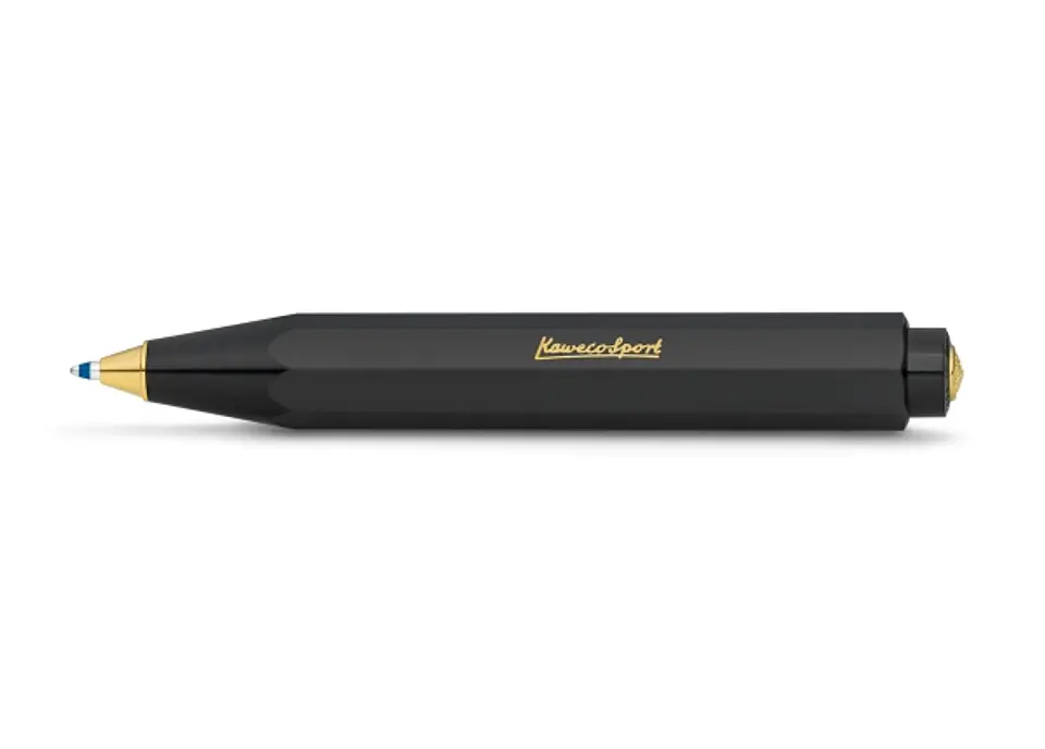 KAWECO CLASSIC SPORT - Bolígrafo Negro 2