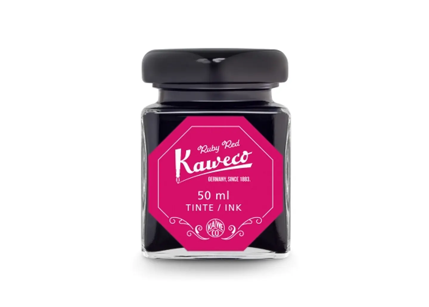 Kaweco Tinta Vidrio Rojo Rubí 50 ml 1