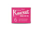 Cartuchos de tinta Kaweco Ruby Red  6pzs - Miniatura 2