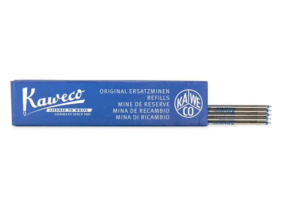 Recambio para bolígrafo Kaweco D1 azul- 0.8mm - 5 unid. 1