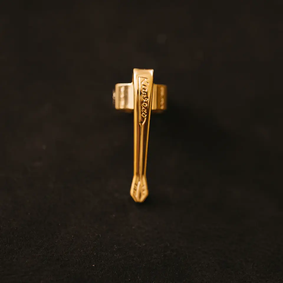 Kaweco SPORT Clip Octogonal Nostálgico Chapado En Oro. 3