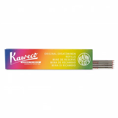 Recambio para bolígrafo Kaweco D1 rojo 1,0 mm - 5 unid.