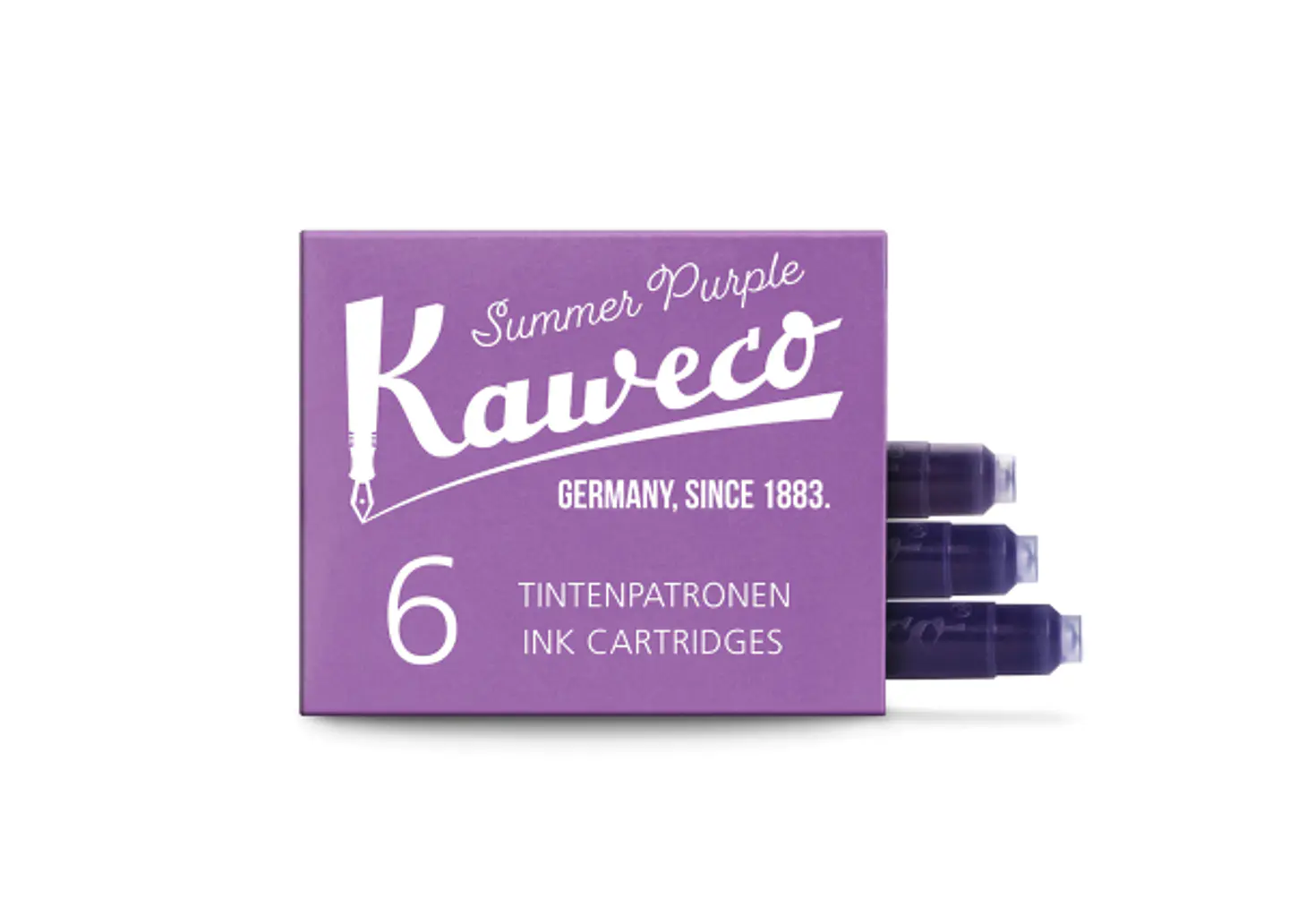 Cartuchos de tinta Kaweco - Summer Purple 6pzs 1