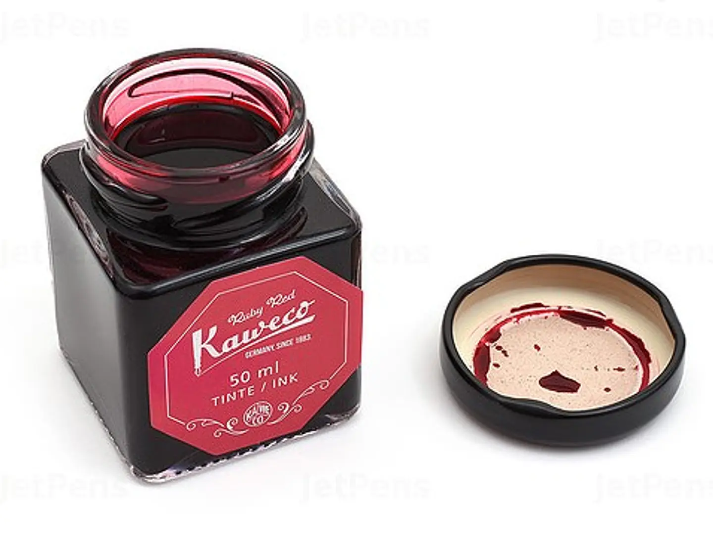 Kaweco Tinta Vidrio Rojo Rubí 50 ml 4
