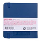 Cuaderno Croquis -  Azul Marino 12 x 12 cm 140 g 80 Hojas - Miniatura 2