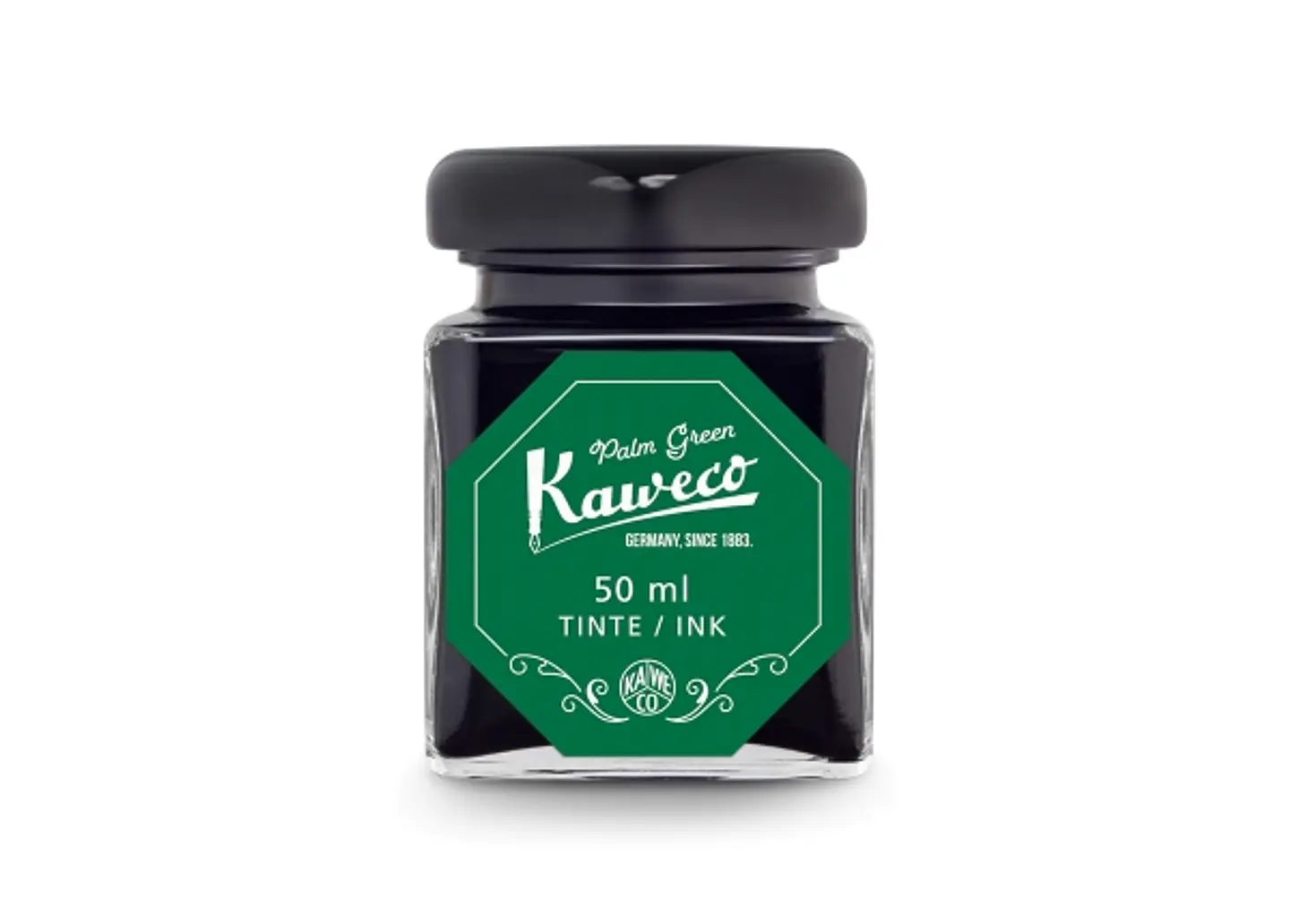 Kaweco Tinta Vidrio Verde Palma 50 ml 2