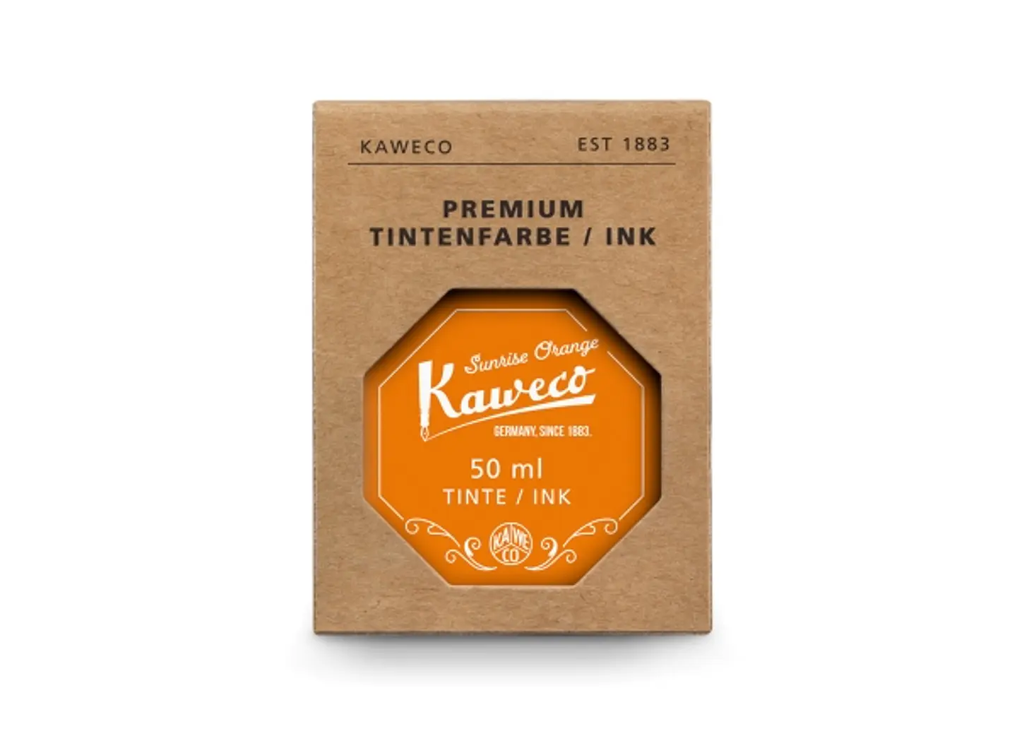 Kaweco Tinta Vidrio Sunrise Naranja 50 ml 2