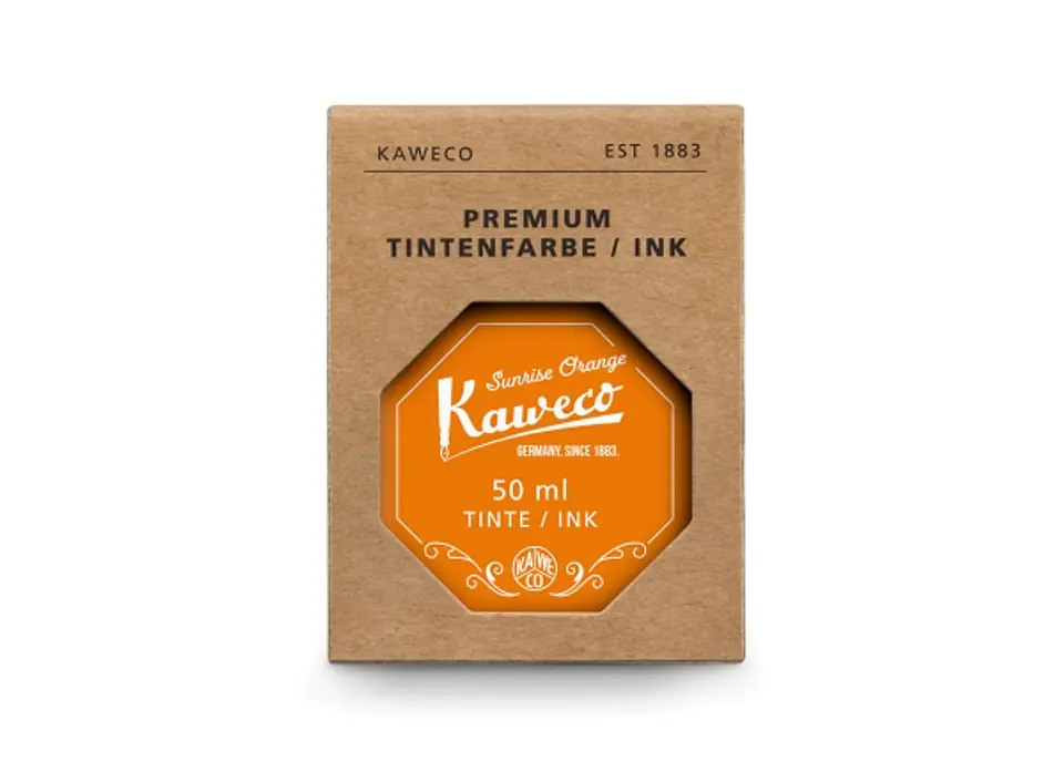 Kaweco Tinta Vidrio Sunrise Naranja 50 ml 2