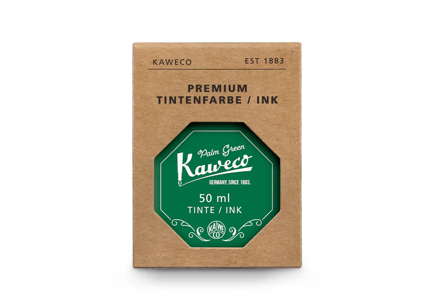 Kaweco Tinta Vidrio Verde Palma 50 ml 3