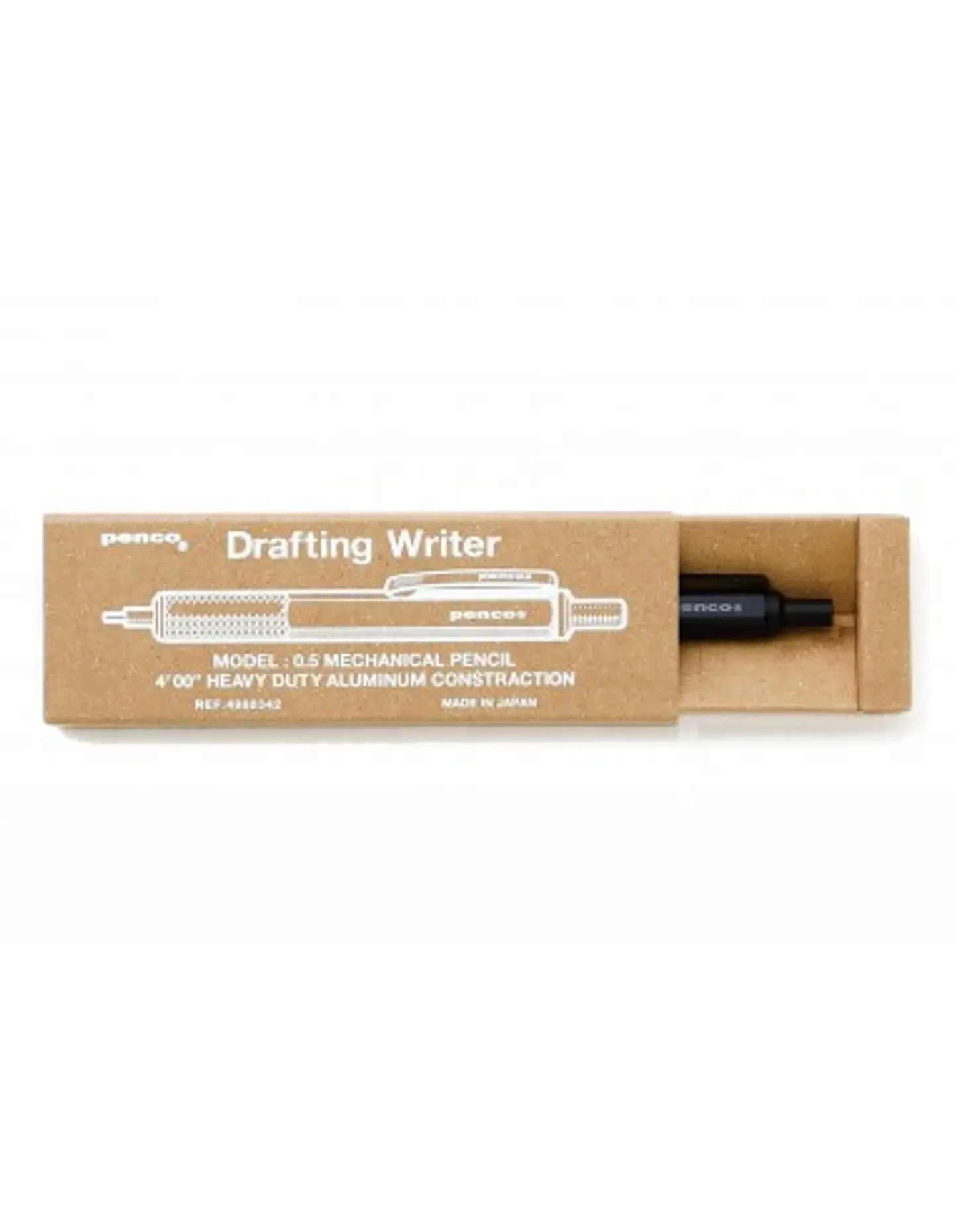 Portaminas 0.5 mm Aluminio Negro - Penco 2
