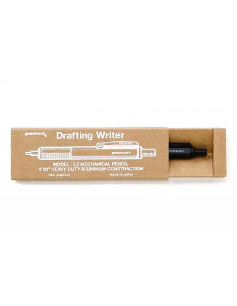 Portaminas 0.5 mm Aluminio Negro - Penco 2