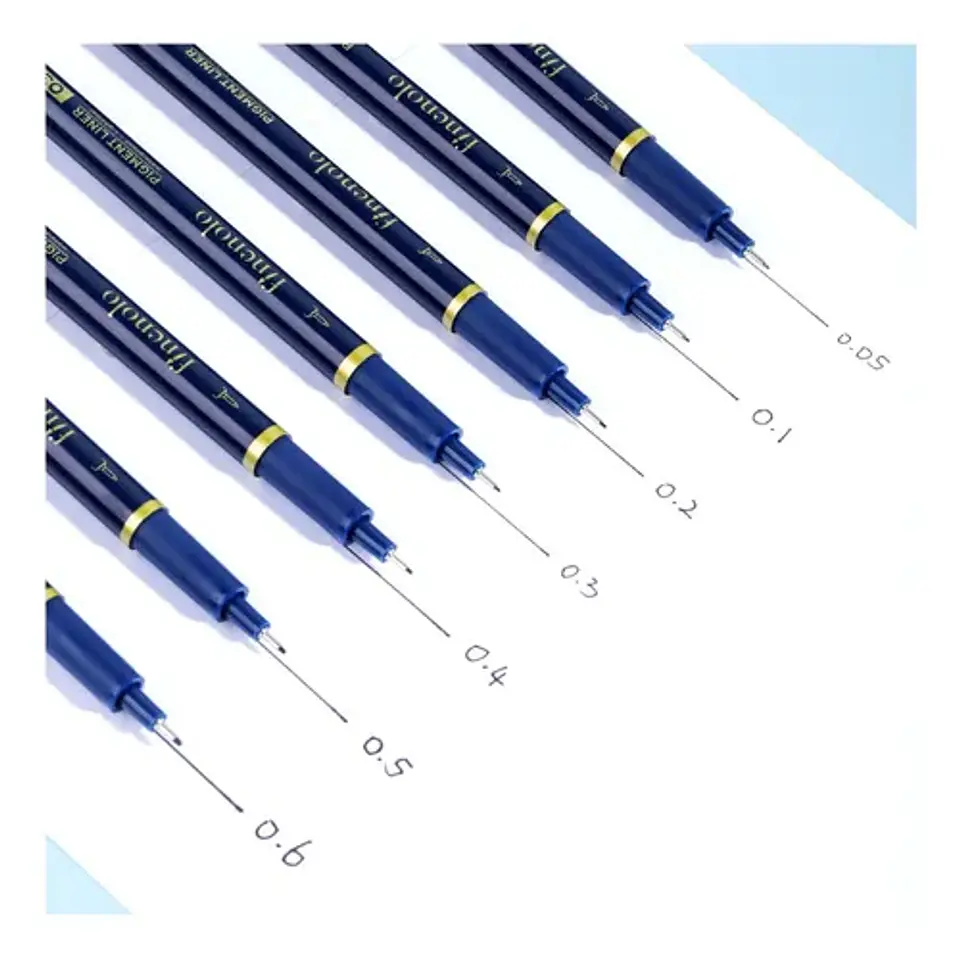Set Tiralíneas Finenolo 7 Piezas 3