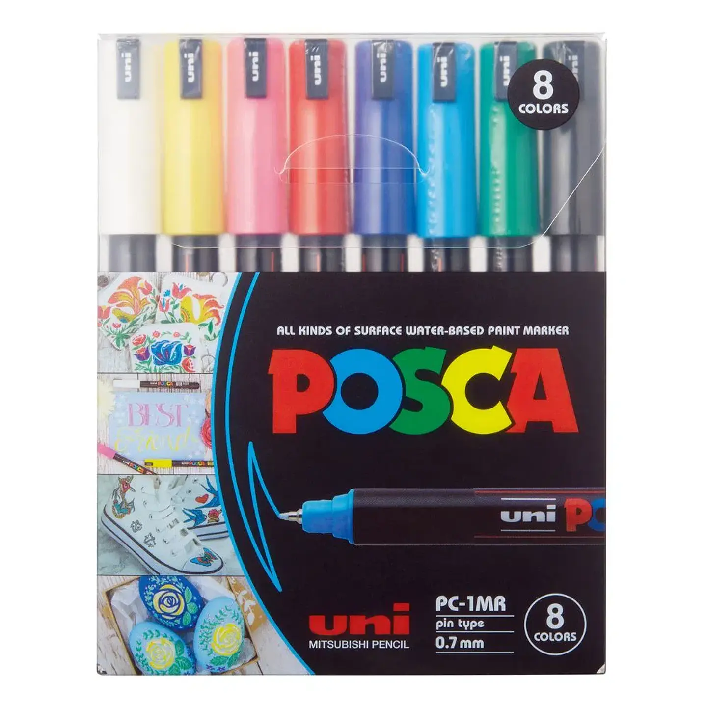 SET DE 8 COLORES PRIMARIOS - 1MR 1