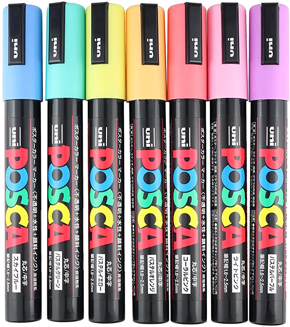 SET 8 COLORES PASTELES - 5M 3