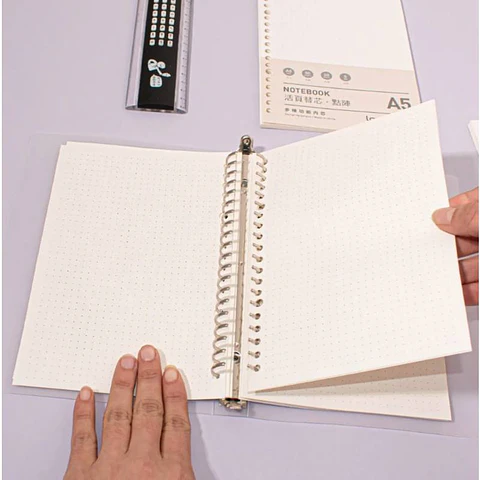 Repuestos de hojas para cuaderno A5