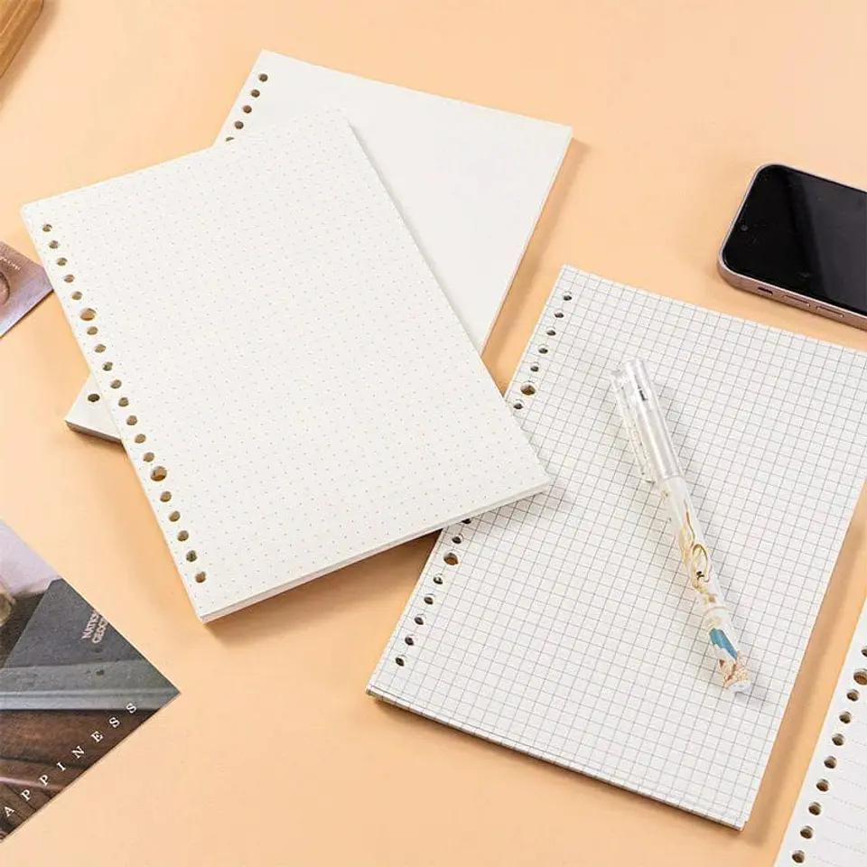 Repuestos de hojas para cuaderno B5 2