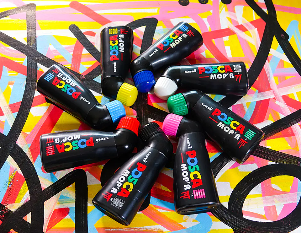 Posca MOP'R - Marcadores Pintura PCM 22 Punta 3 a 19 mm 3
