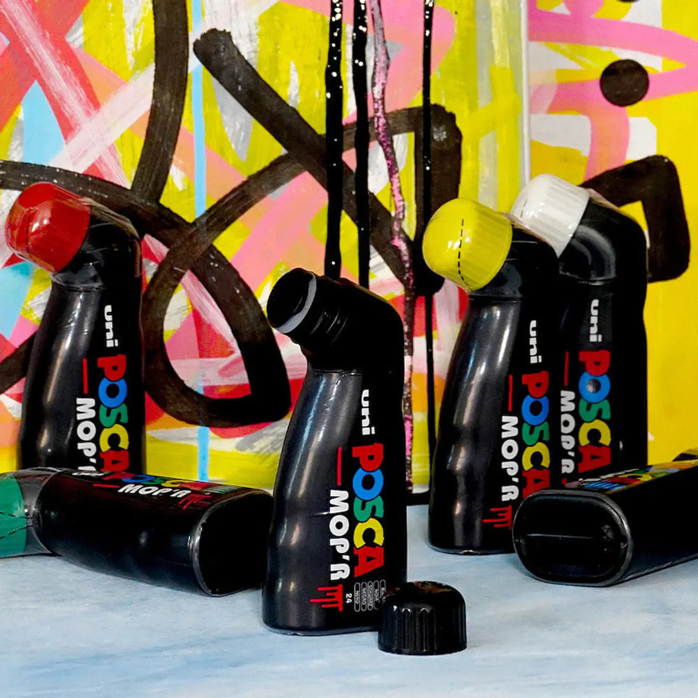 Posca MOP'R - Marcadores Pintura PCM 22 Punta 3 a 19 mm 6