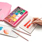 HIMI SET GOUACHE 18 COLORES / 30GR (NO INCLUYE PINCELES) ESTUCHE ROSADO - Miniatura 2