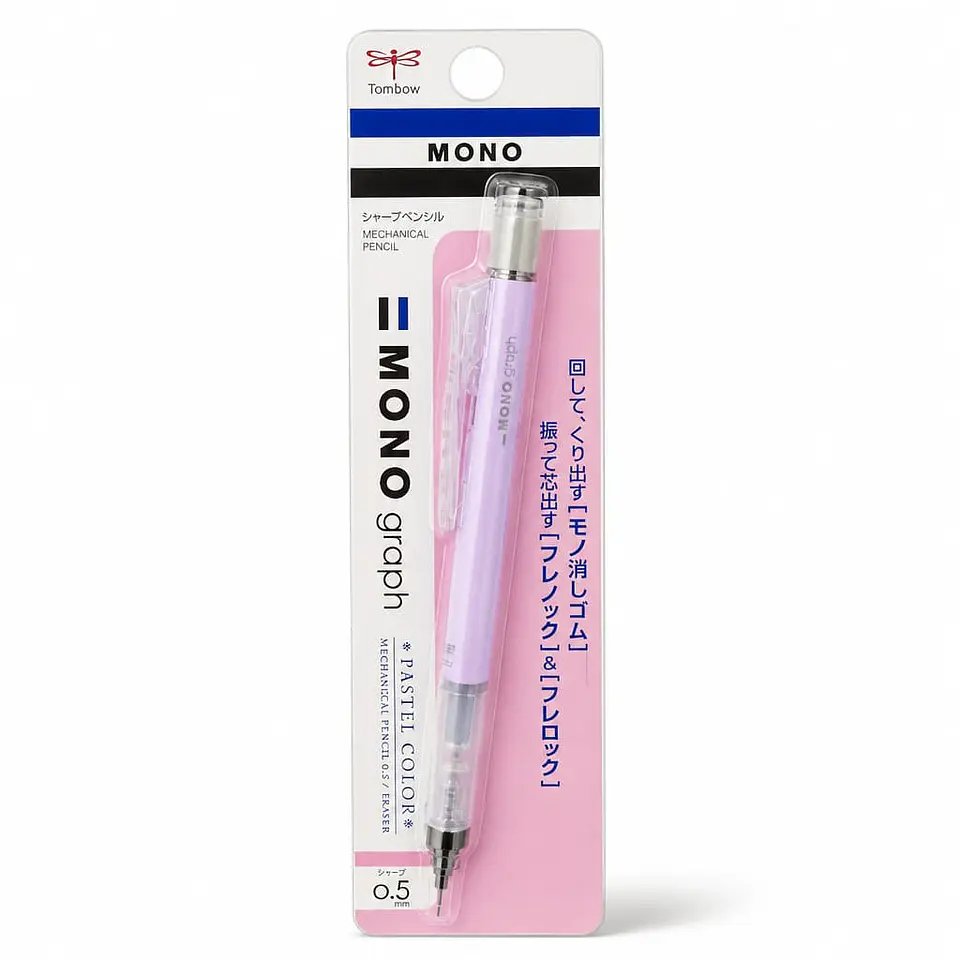 Portaminas Mono Graph de Tombow - Violeta 1