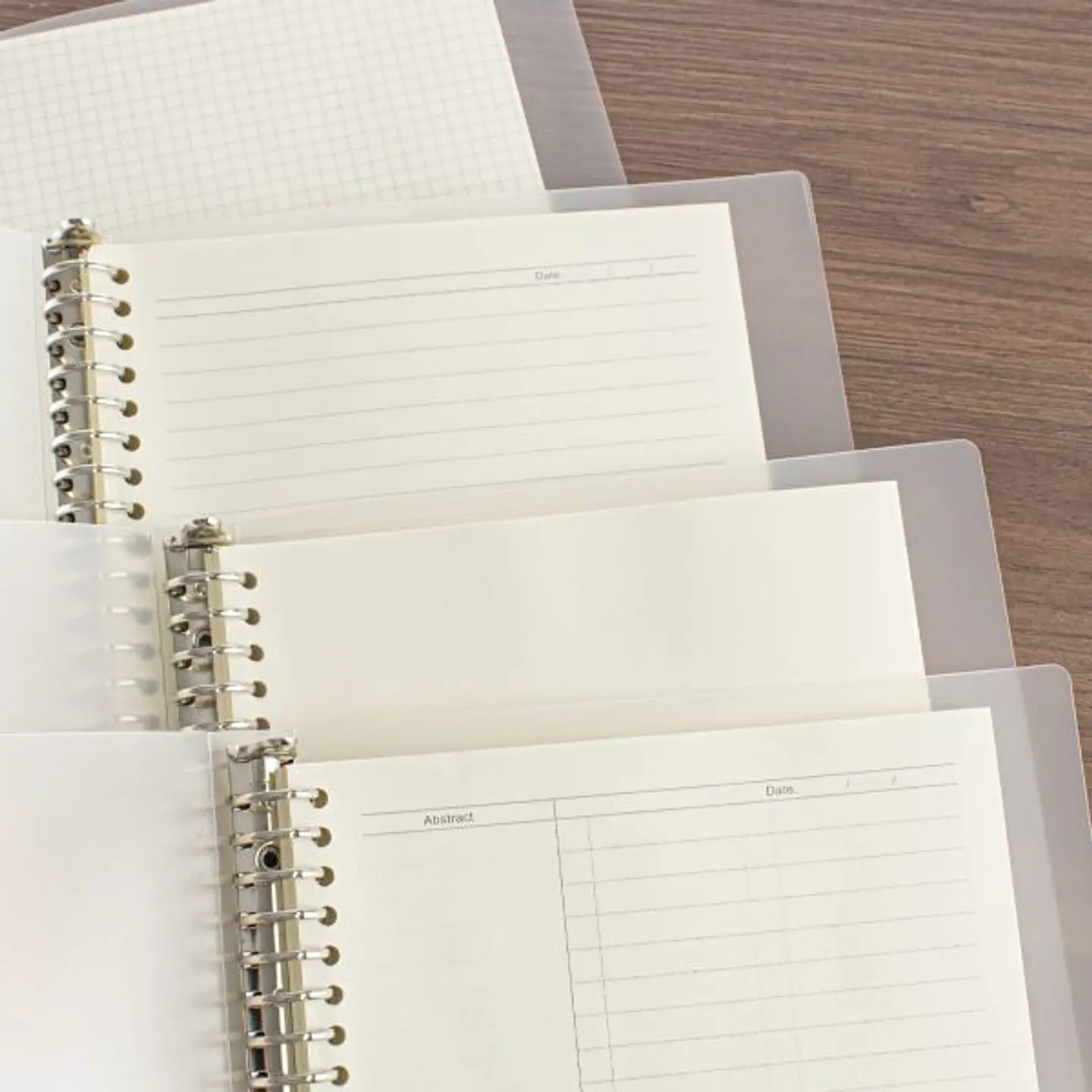 Libreta Anillada Con Hojas Recambiables A5 - CUADROS 2