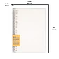 Libreta Anillada Con Hojas Recambiables B5 - CUADROS - Miniatura 1