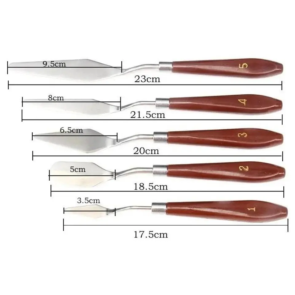 Set De Espatulas Giorgione (5 Pcs) 1