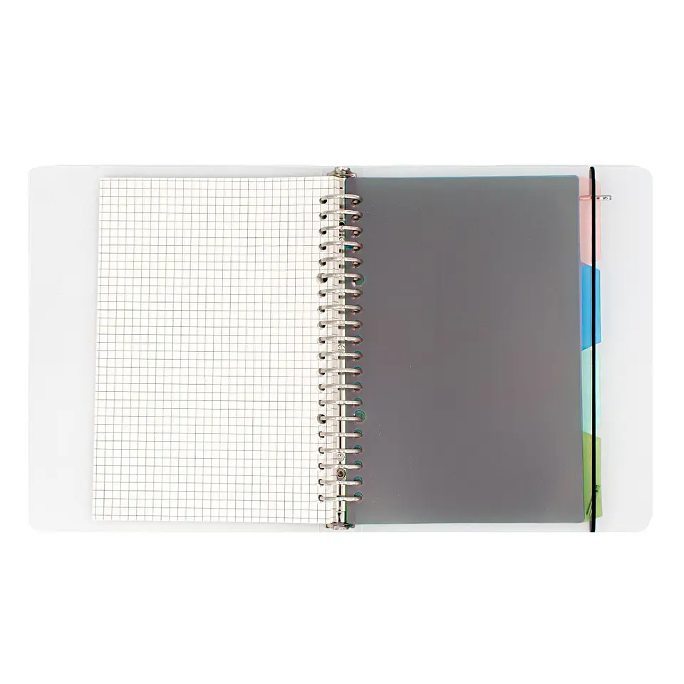 Libreta Anillada Con Hojas Recambiables A5 - CUADROS 4
