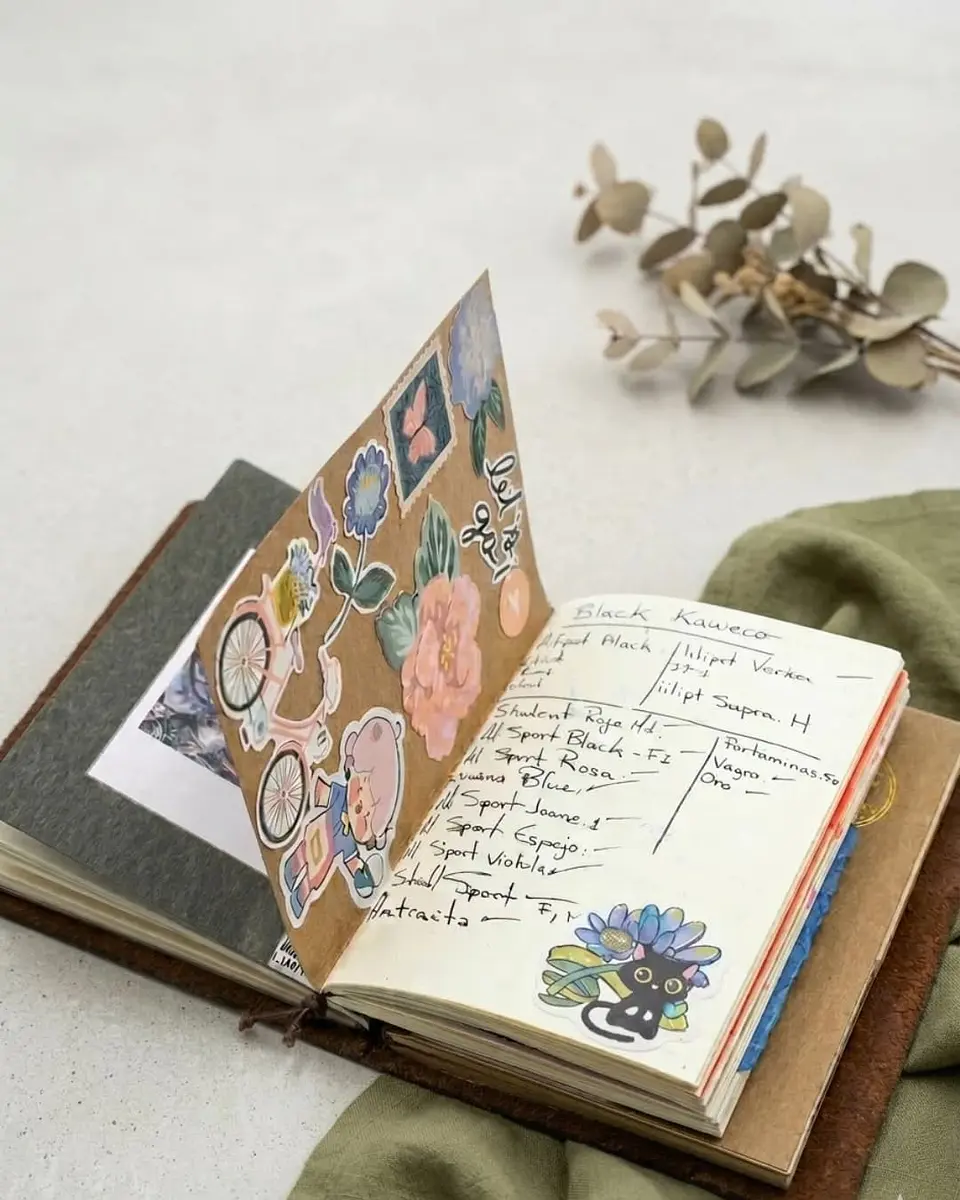 Cuaderno Viajero Bohemian Style - S - Café Claro 5