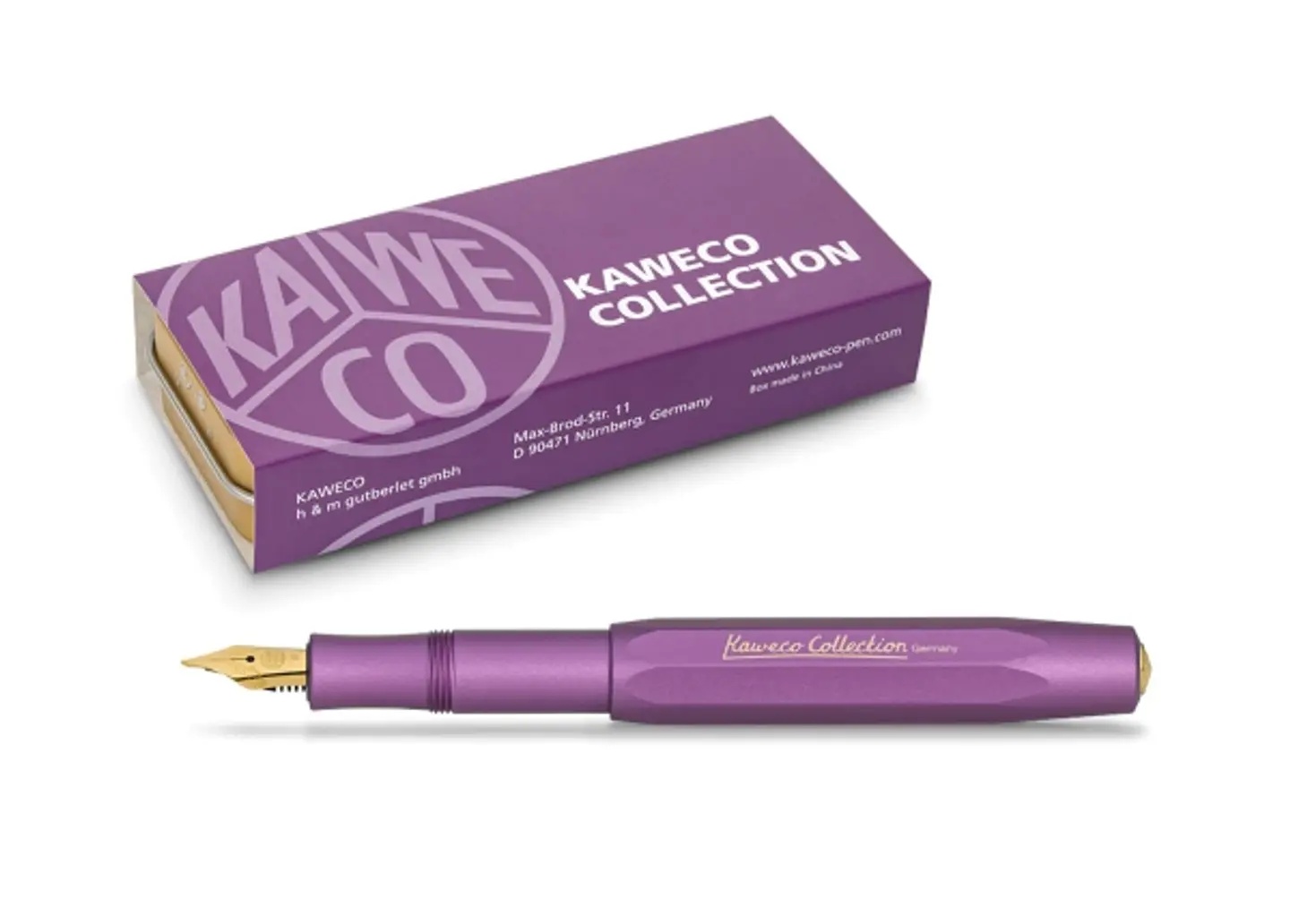 KAWECO COLLECTION Pluma estilográfica-Violeta vibrante 4