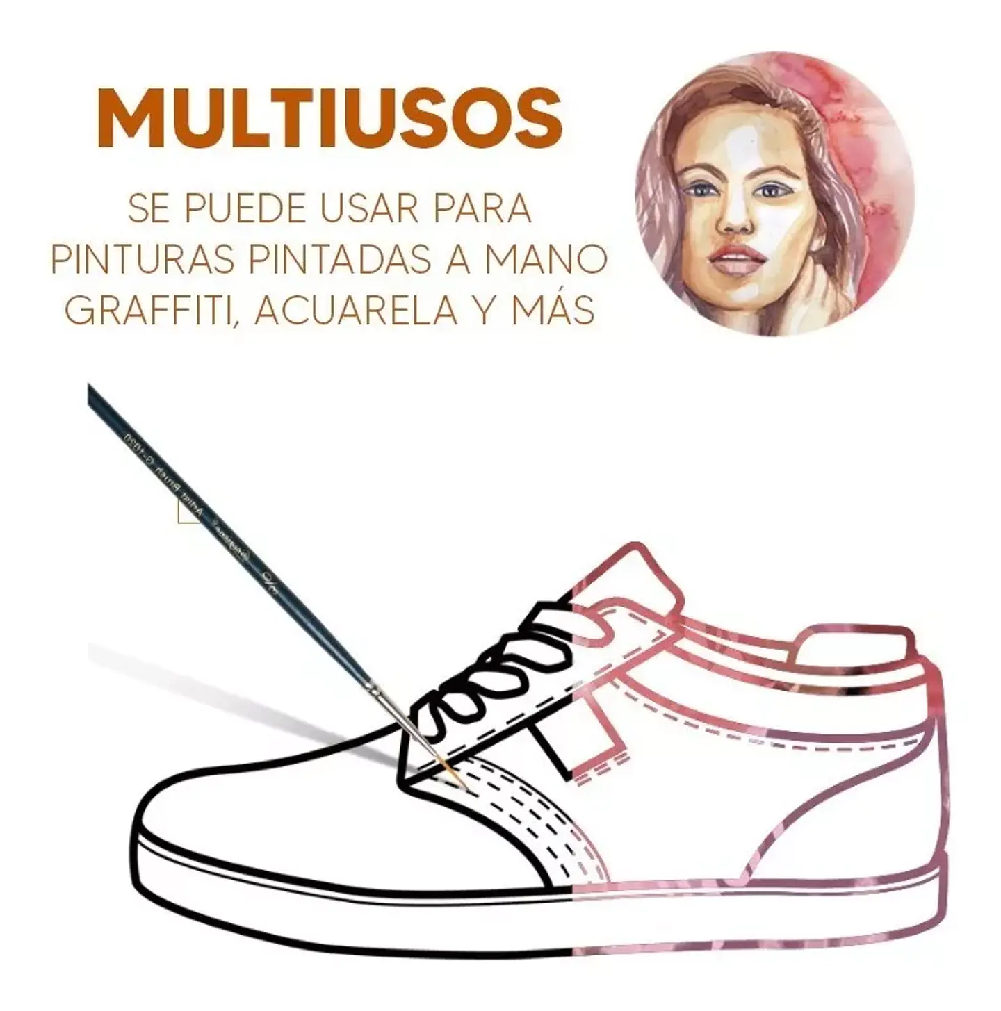 Set de pinceles para detalles 7