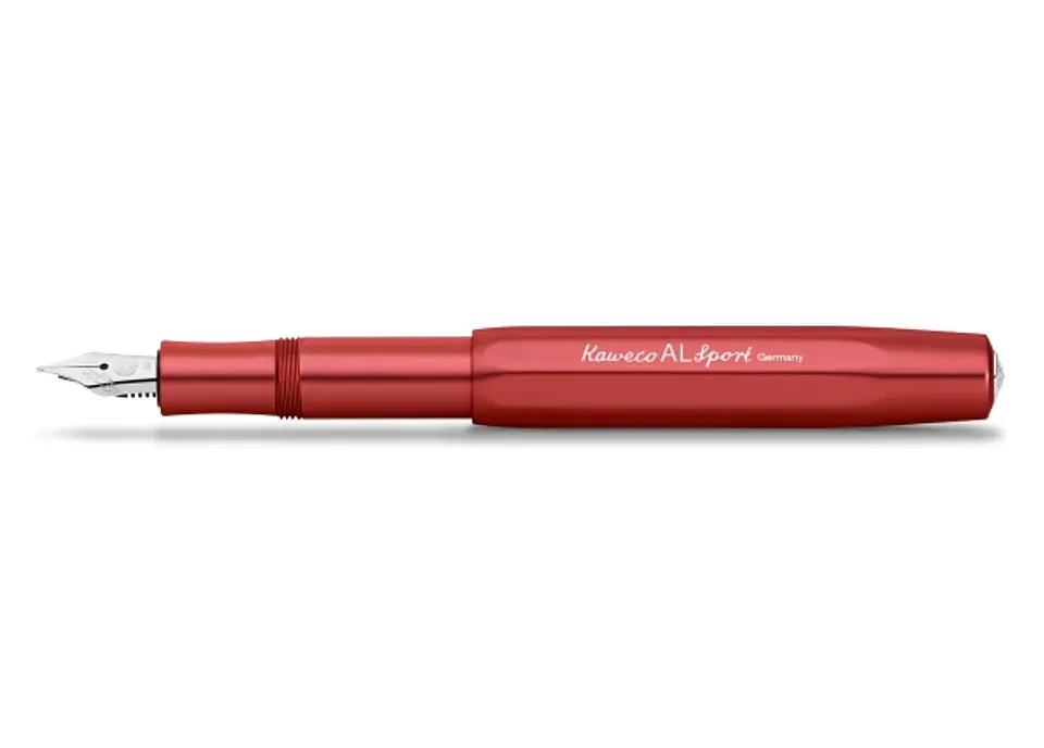 Pluma Estilográfica Kaweco AL SPORT Red Deep 3