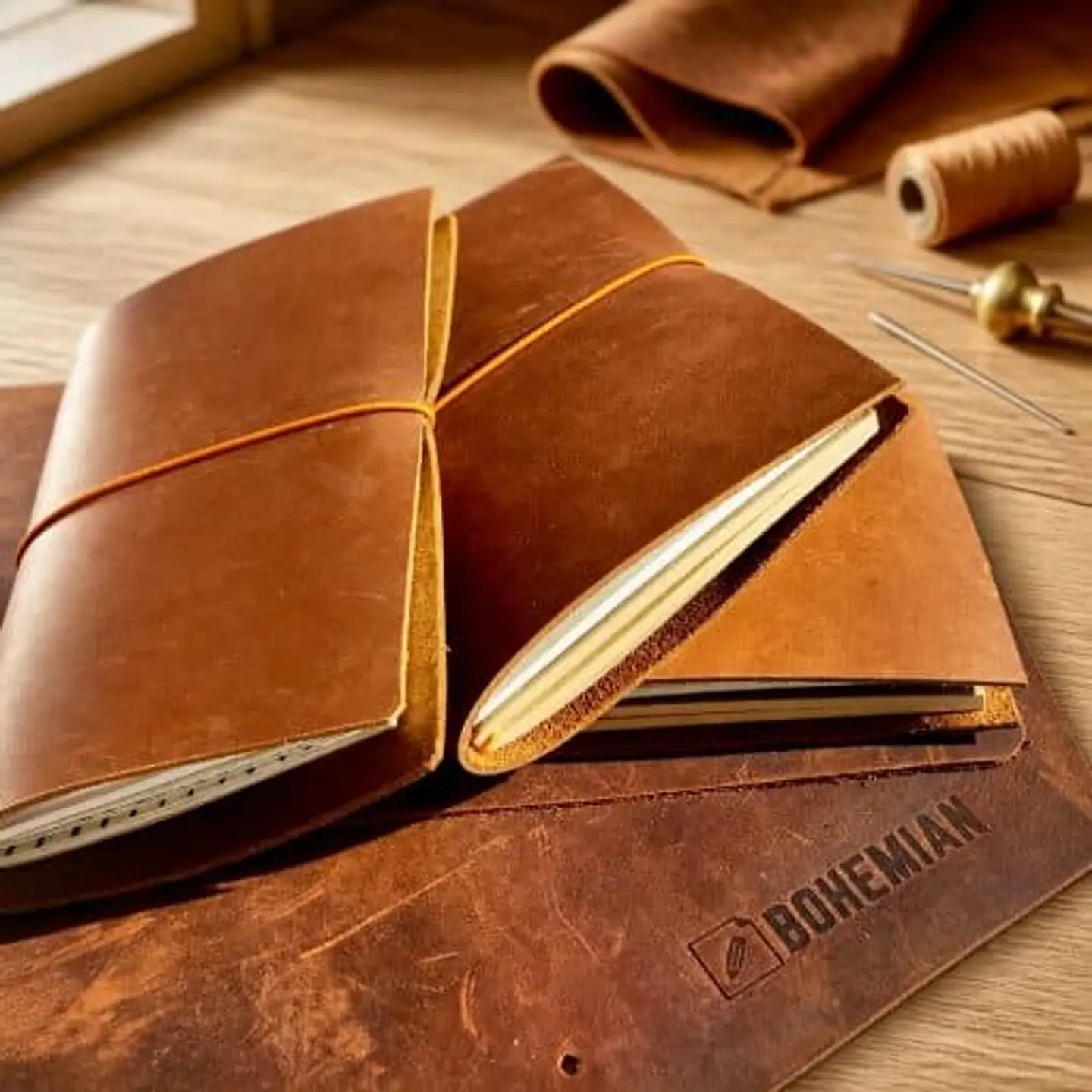 Cuaderno Viajero Bohemian Style - S - Café Claro 9