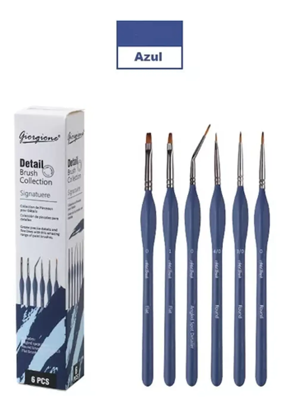 Set de pinceles para detalles 9